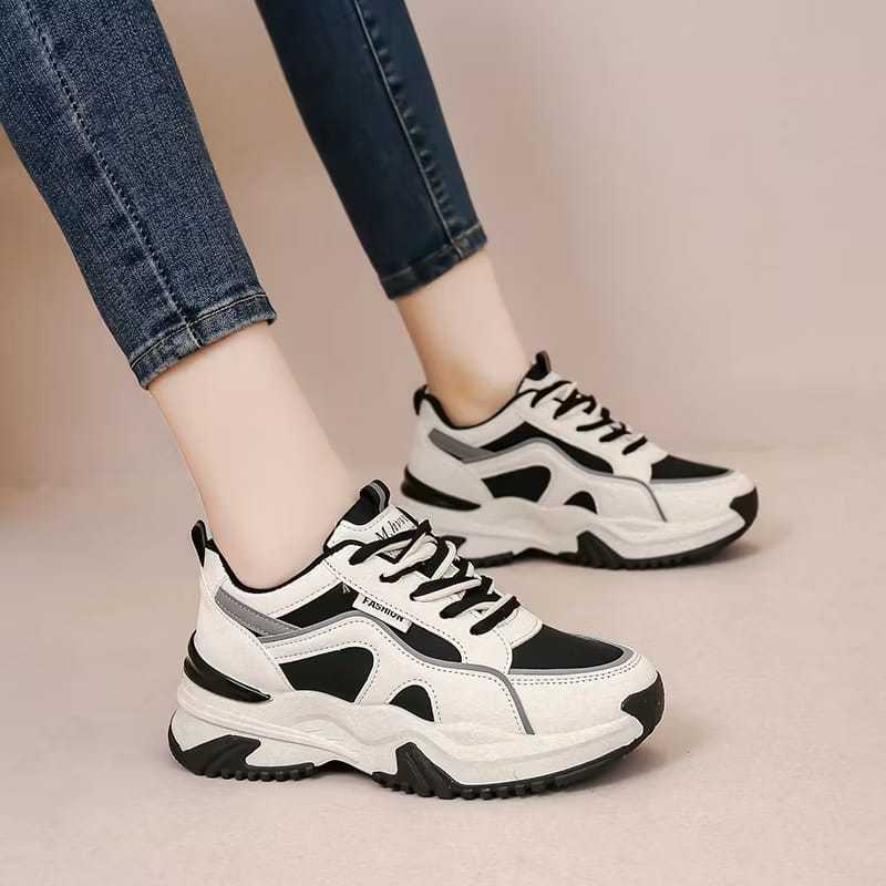 RK_Sepatu Sneakers Wanita Marsha Korea Fashion Style