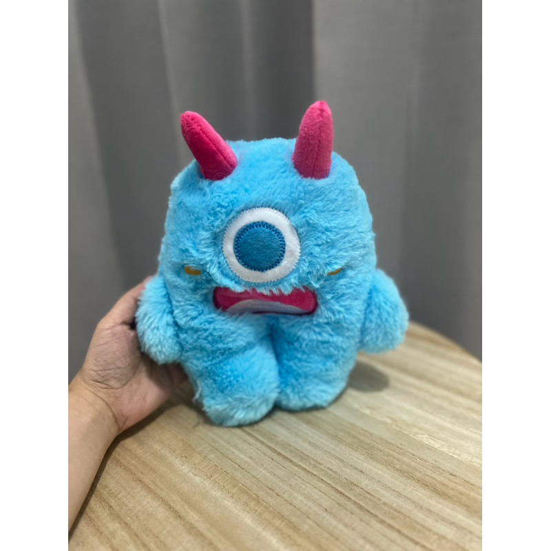BONEKA BEST MONSTER BLUE TIMEZONE SMALL