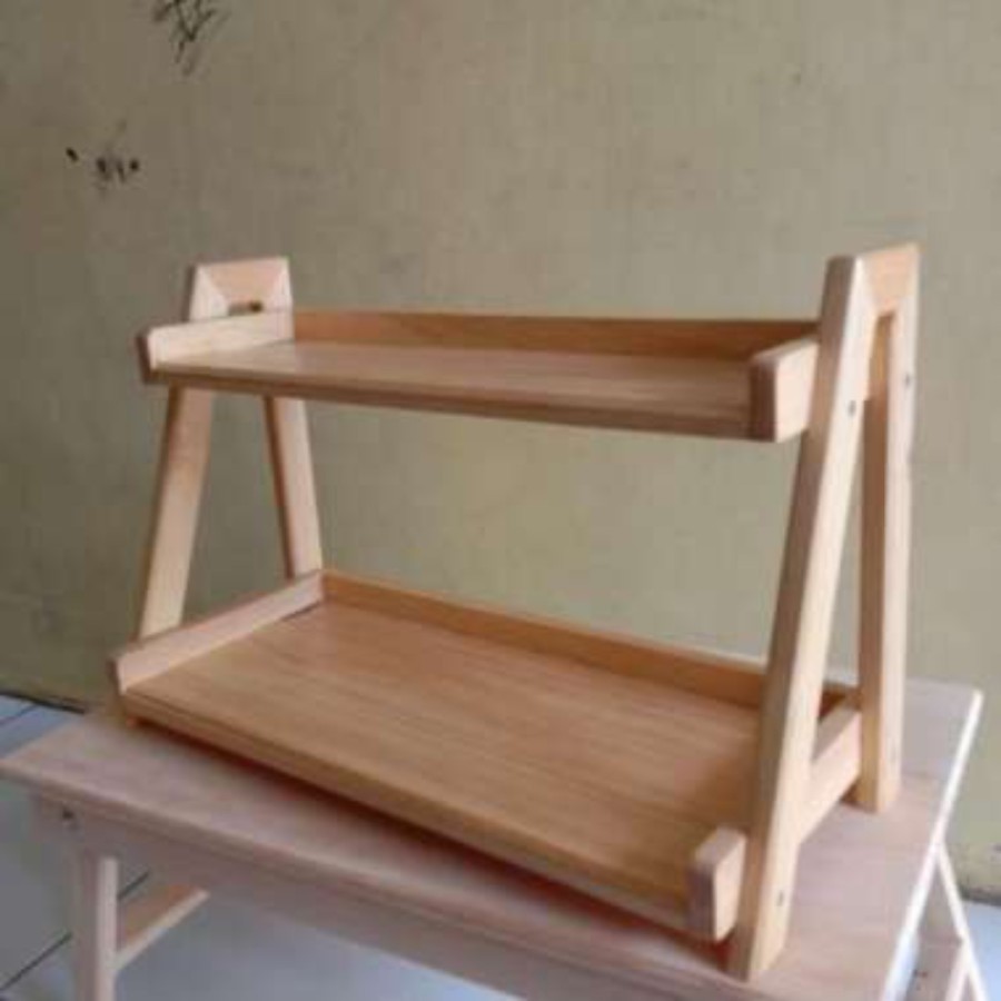 RAK SERBAGUNA MINI - RAK MINI UNIK - RAK KAYU