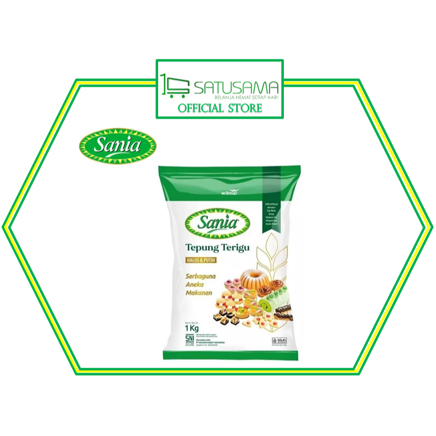

TEPUNG TERIGU SANIA 1 KG