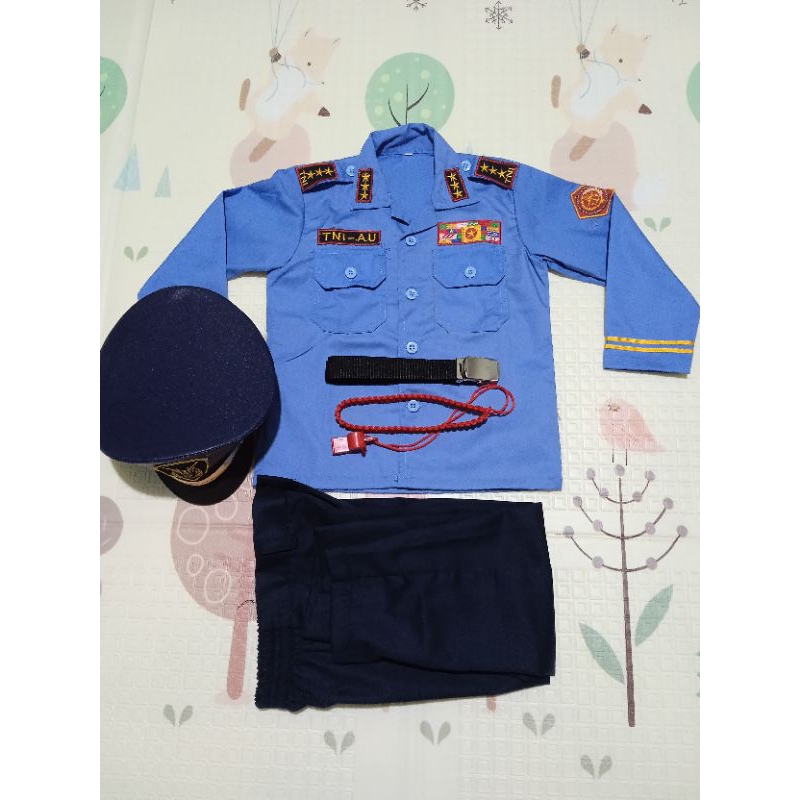 Baju seragam anak angkatan udara / baju seragam anak tk angkatan udara