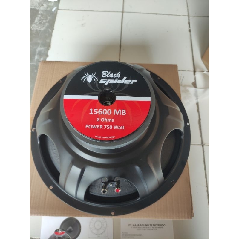 Speaker Component Black Spider 15600MB 15600 MB 15600 M Original BlackSpider 15 inch 15 inchi Low Mi
