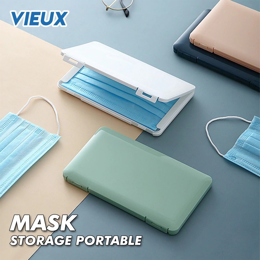 tempat penyimpan masker / mask storage box / mask packaging box