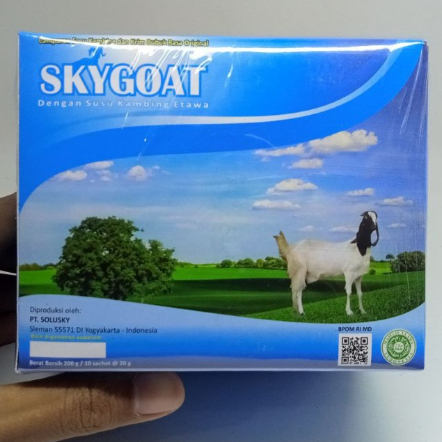 

Susu Kambing Etawa Biru 200gr Isi 10 Sachet Original