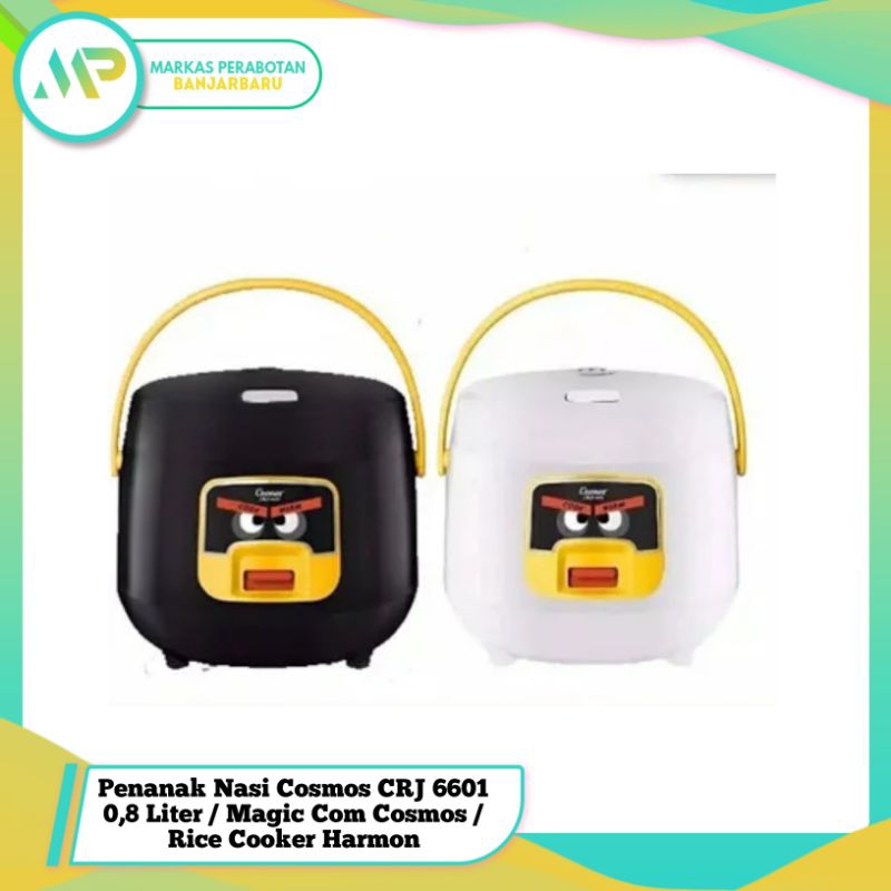 Penanak Nasi Cosmos CRJ 6601 0,8 Liter / Magic Com Cosmos / Rice Cooker Harmon