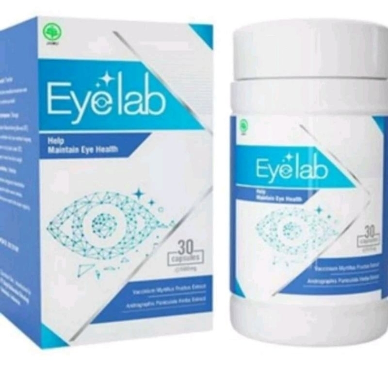 Eyelab Asli Obat Kesehatan Mata Minus Plus Herbal Original Resmi BPOM