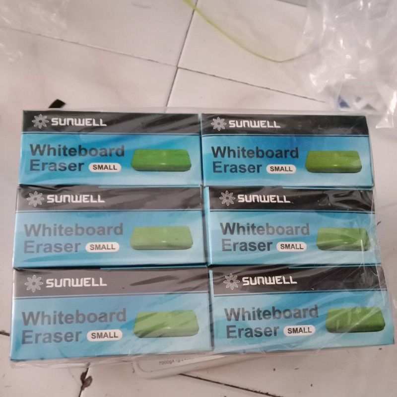 

penghapus whiteboard 1 slop isi 12 pak