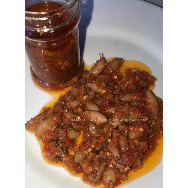 

sambel baby cumi