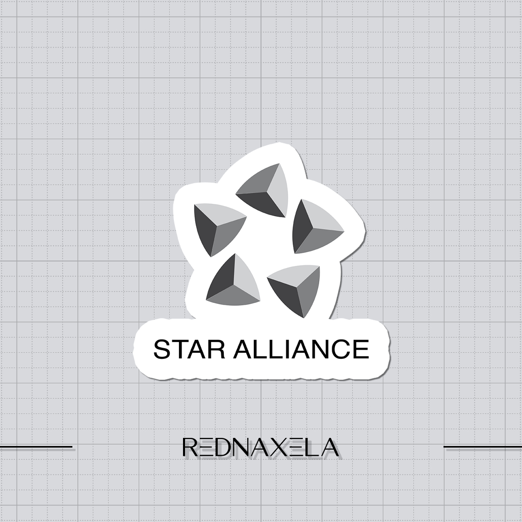

Stiker Vinyl Star Alliance Stiker Koper Outdoor Waterproof Sticker