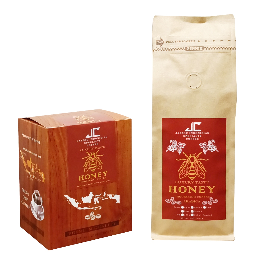 

Jazzou Coffee Arabica Kopi Indonesia Premium Quality 100 Gram