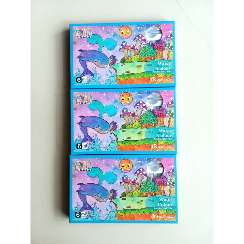 

MilL Cat Air Water Colors NDM 6ml 12 Warna ( Set) [ Original ]