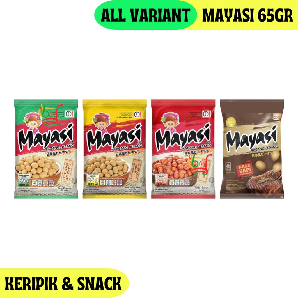 

Mayasi Kacang Jepang Kemasan Besar All Variant