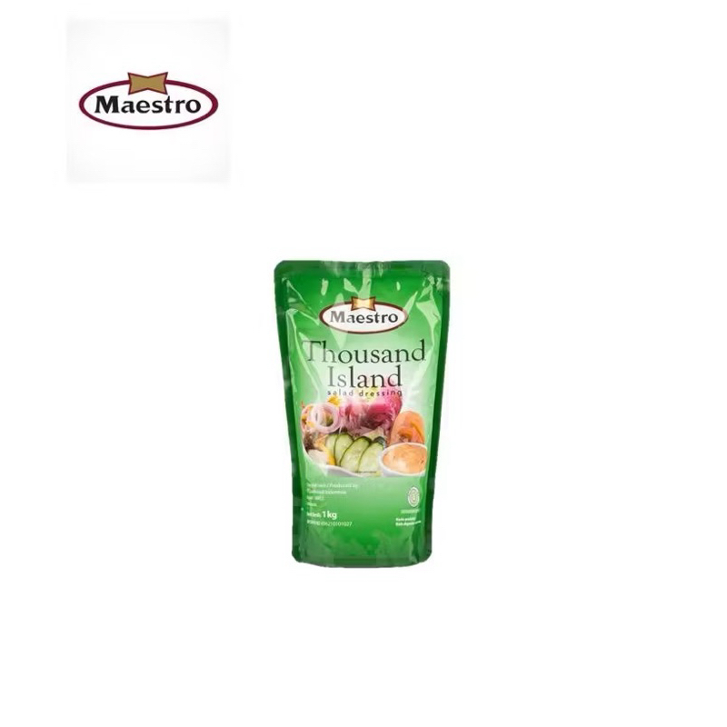 

Maestro Thousand Island Salad Dressing Pouch 1Kg