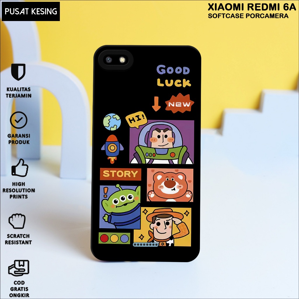 CASE XIAOMI REDMI 6A - Casing Hp Xiaomi Redmi 6A Motif TOY STORY - Case Hp Xiaomi Redmi 6A - Casing 