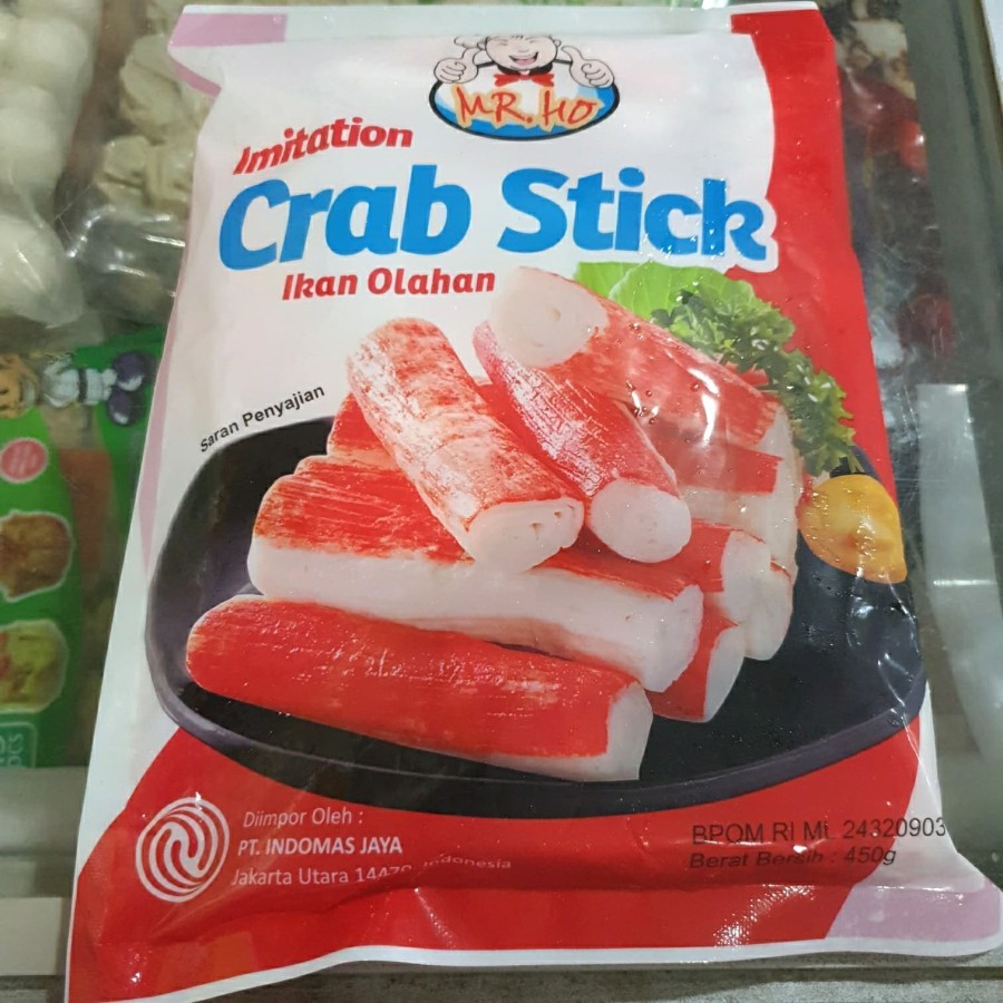 

Mr Ho / Mr. Ho Crab Stick 450gram Crab Stik Kepiting