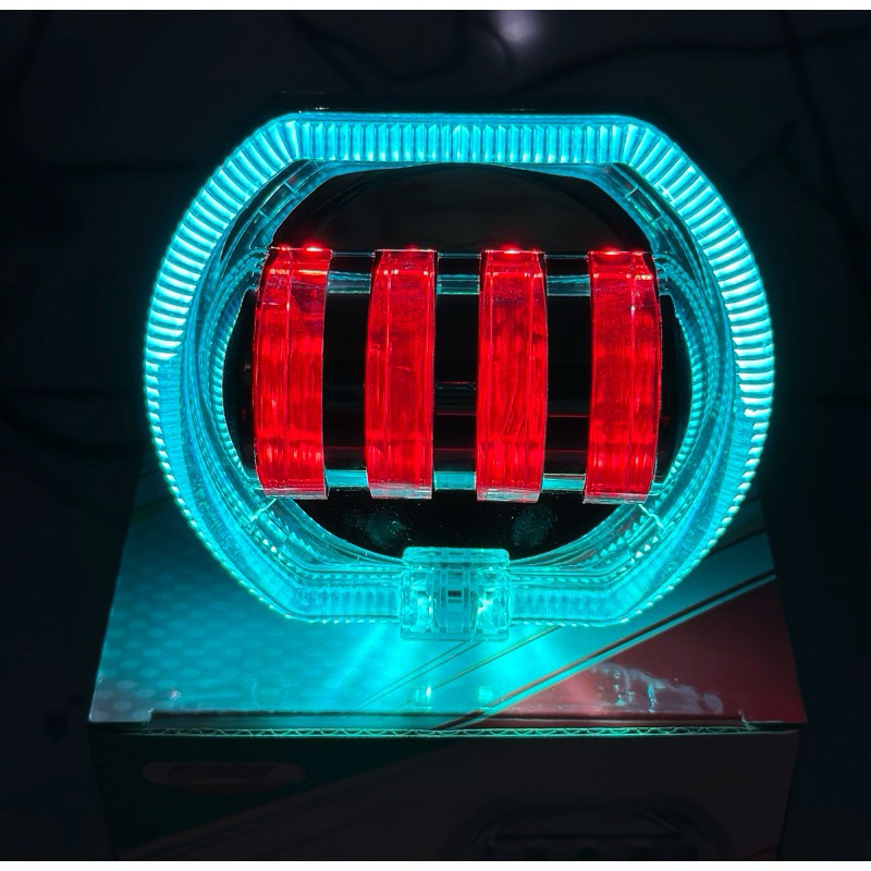 Lampu tembak 4 lensa   Biled Projector Biled Projector Biled 4 lensa 8D LPM