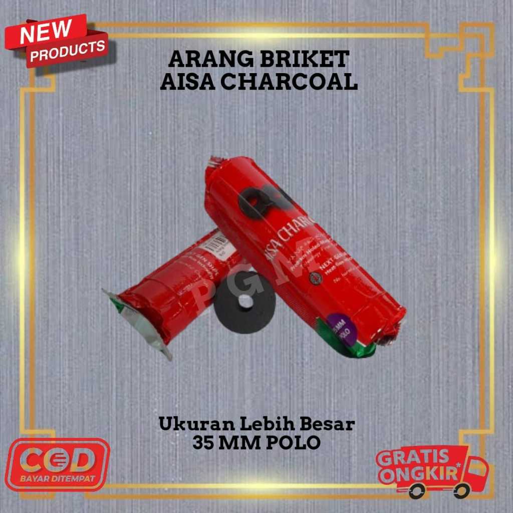 Arang Magic Aisyah Charcoal Magic Arang Magic Aisa 1 Roll isi 10pcs Arang Super (Briket) Termurah