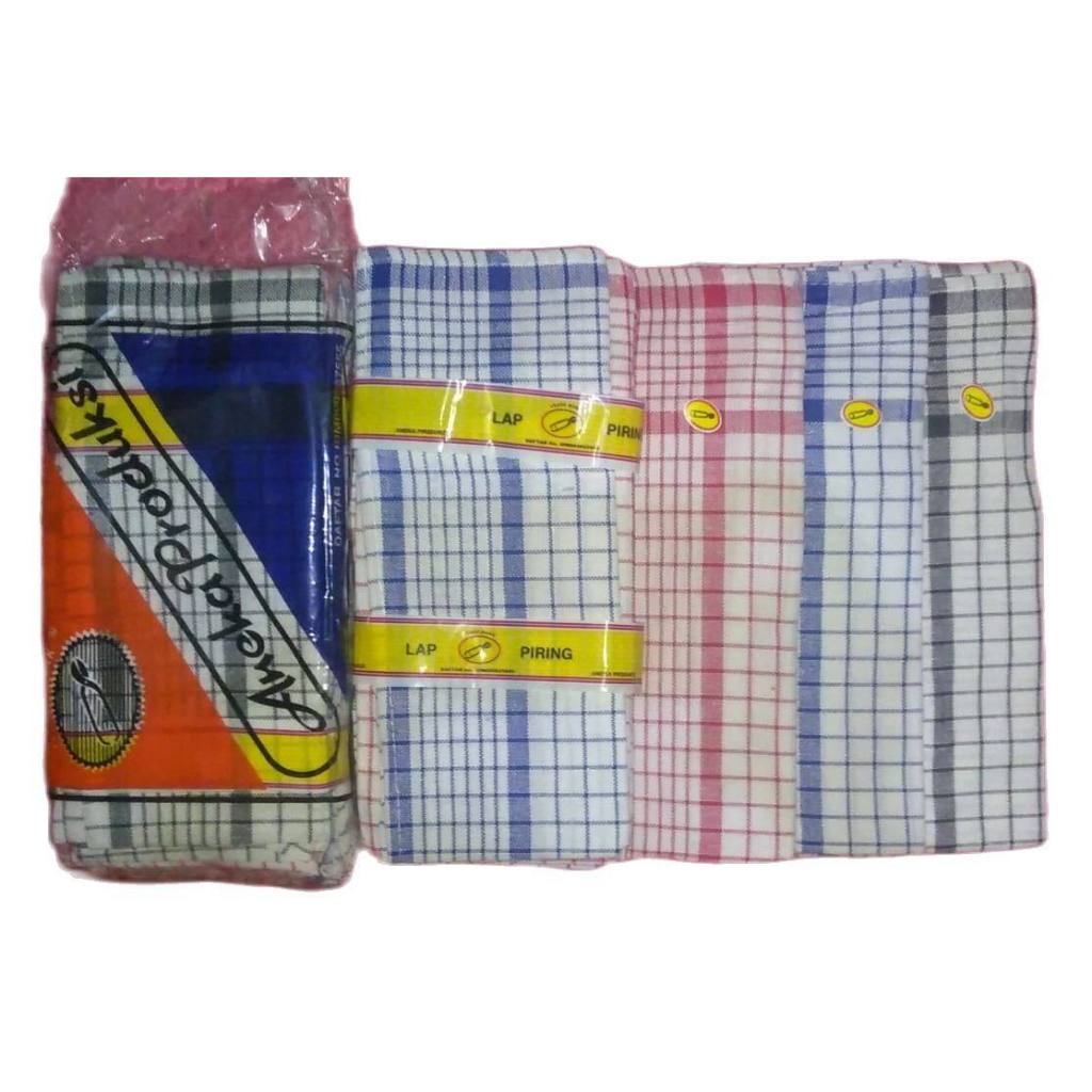 12 PCS Lap Piring CAP GUNTING / 1 Lusin Serbet CAP GUNTING Serbaguna / Lap Tangan ADA PILIHAN