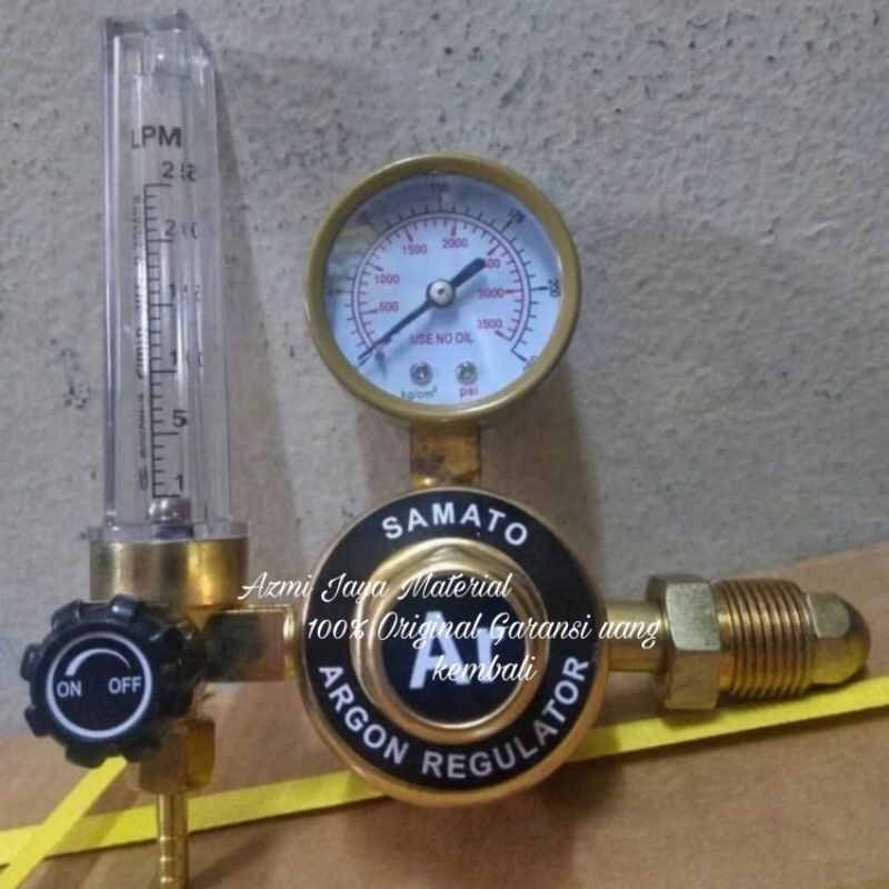 Regulator Samato Regulator Argon Tabung Oksigen Original