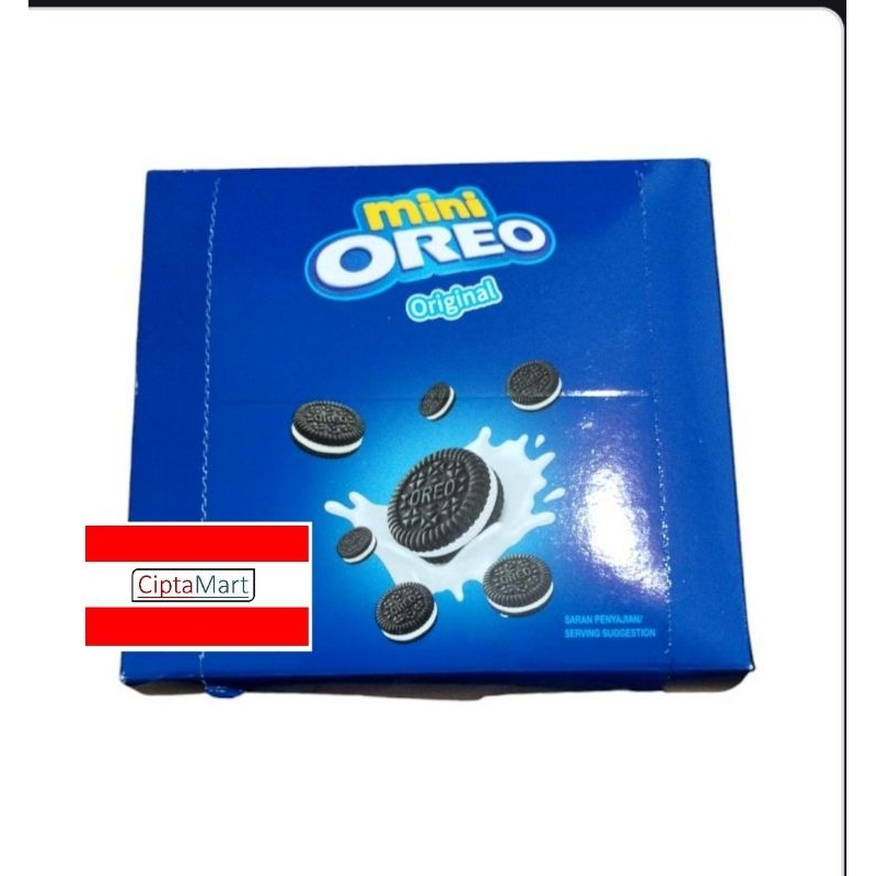 

Mini Oreo Original 204gr ( 10x20.4gr)