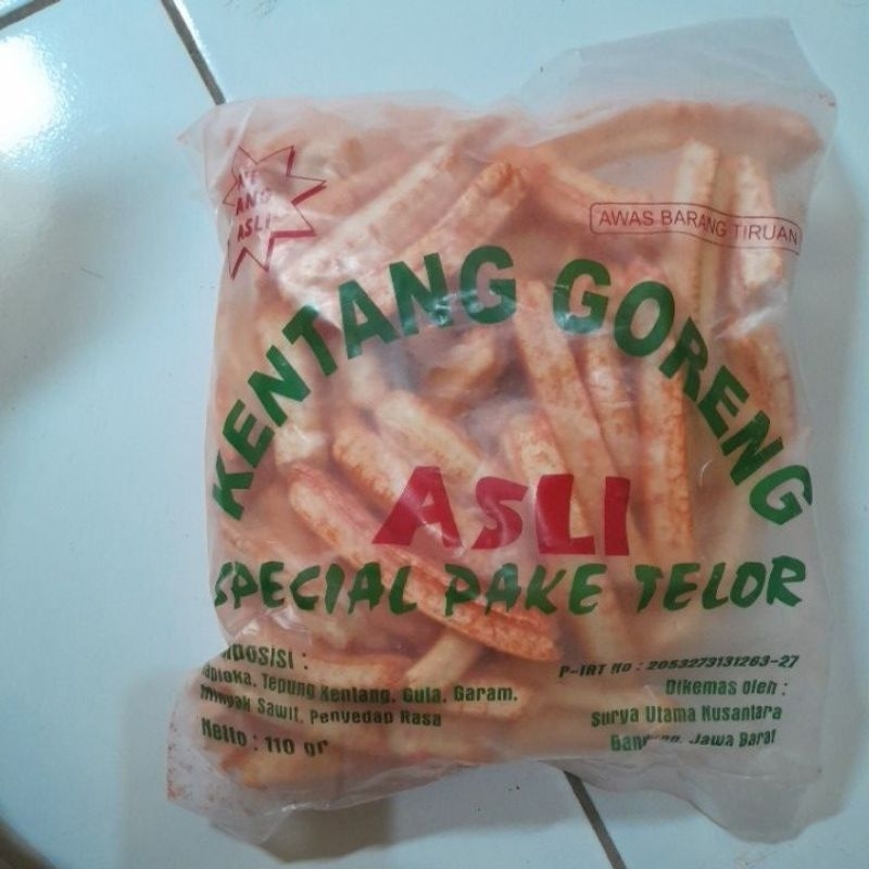 

[ New ] Potato kentang goreng balado 9000an