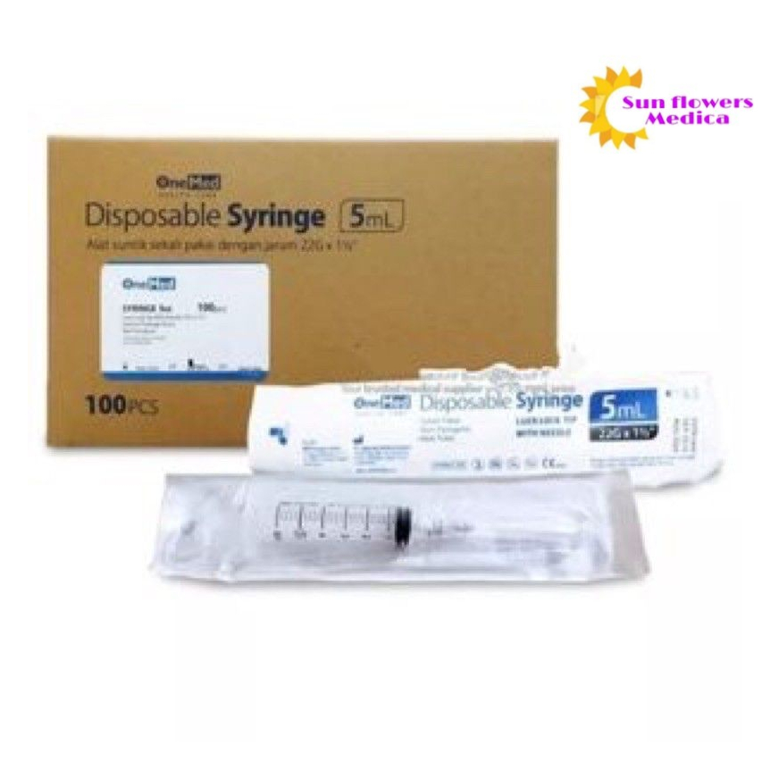 Spuit 5cc Onemed