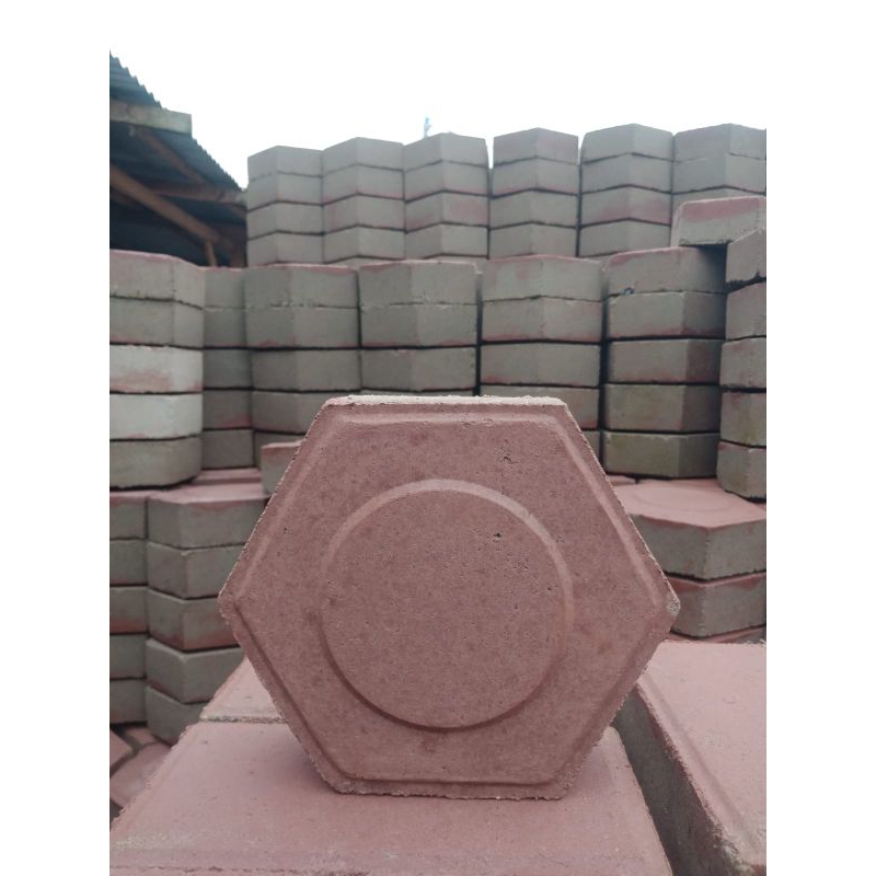 Paving Block S6 Manual Merah K-175