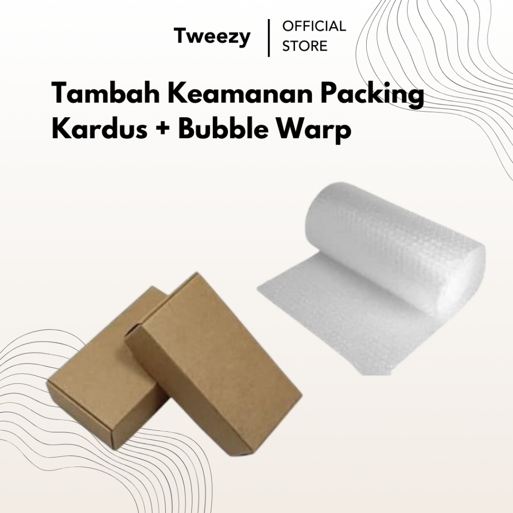

TAMBAHAN BUBBLE WRAP / BOX UNTUK KEAMANAN PESANAN ANDA