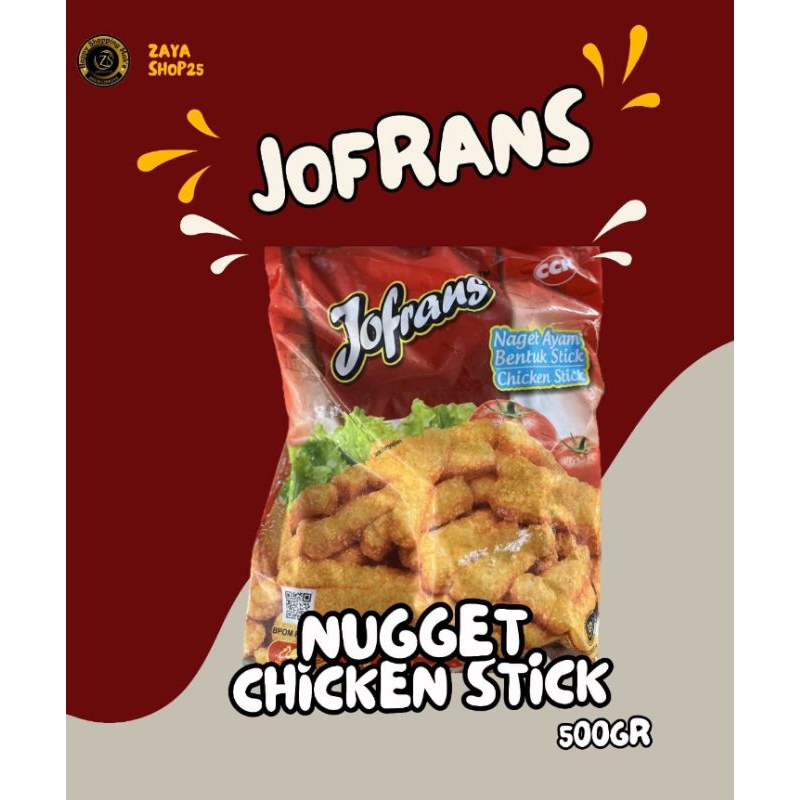 

JOFRANS CHICKEN NUGGET STICK 500gr