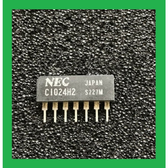 NEC IC UPC1024H2 C1024H2 Pre-Amplifier Low Noise SIP7 Audio portable system