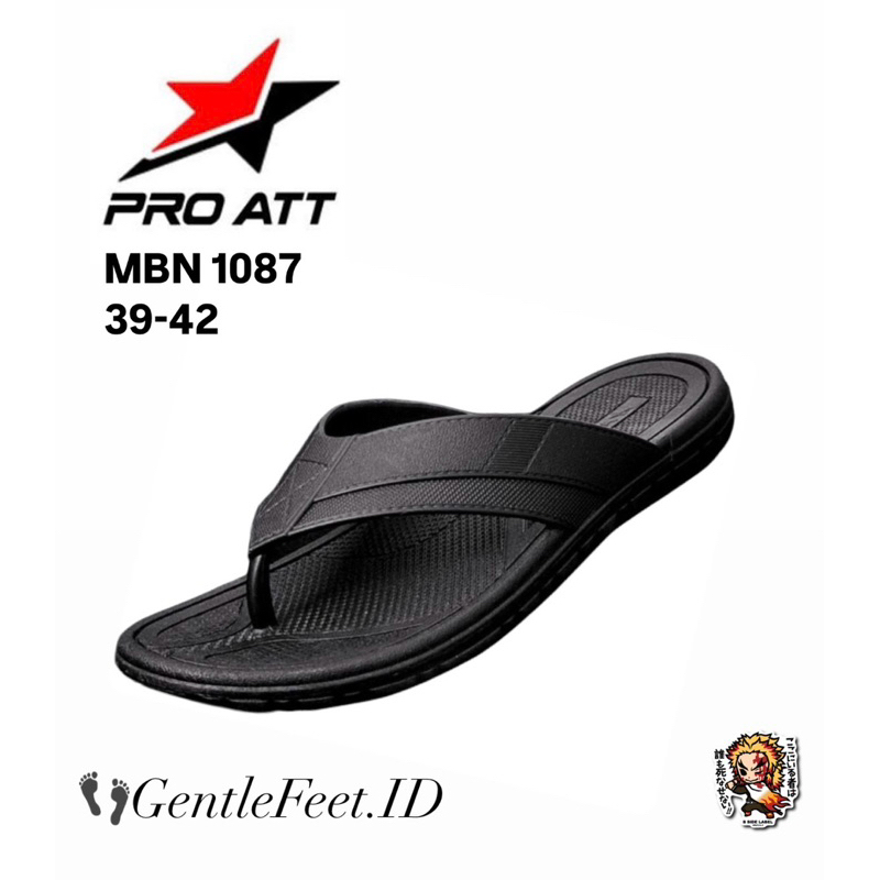 Sandal Jepit Karet Pria /  Sandal jepit Pria ATT MBN 1087 | Sandal Anti-Slip karet Original | Sandal