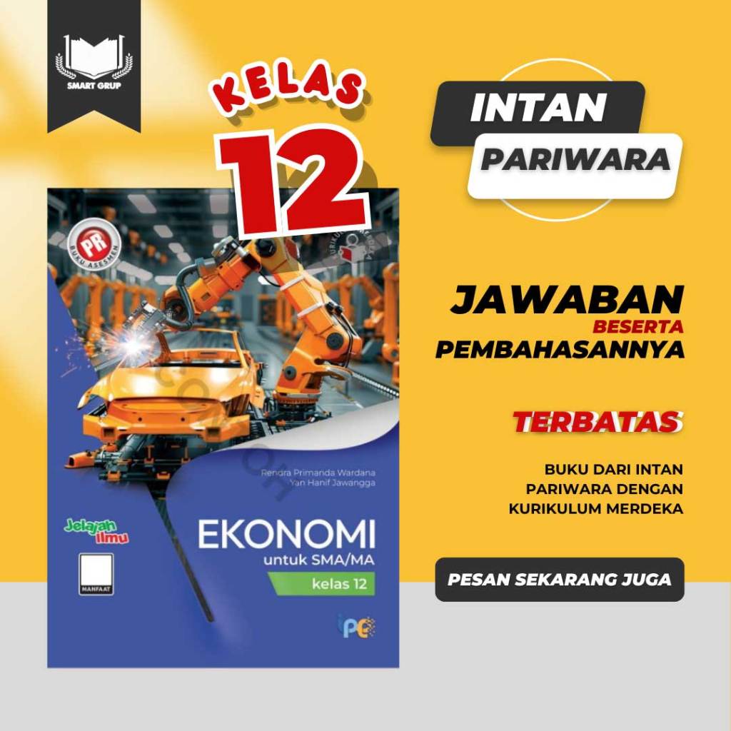 Kunci Jawaban dan Pembahasannya Buku PR/LKS Intan Pariwara Kelas 12