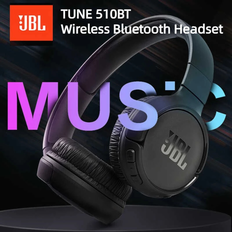 100% Ori JBL Tune 510BT Headset Bluetooth