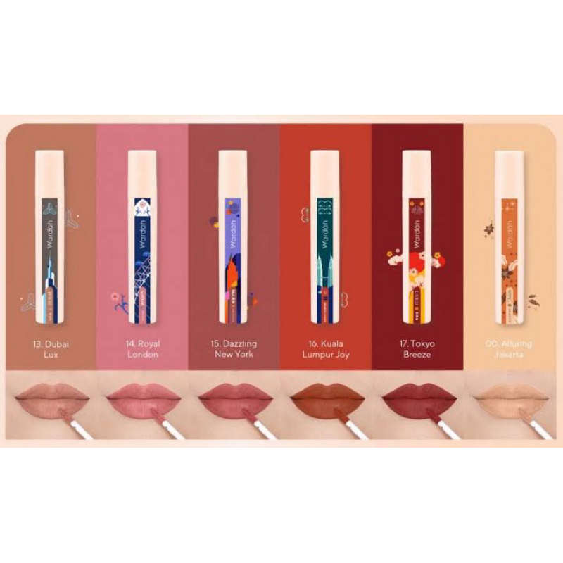 WARDAH COLORFIT LIP PAINT