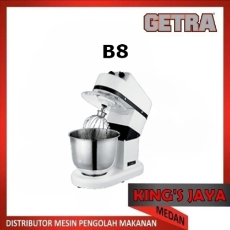 Planetary Mixer GETRA B8 / B-8 Alat Mixer Adonan Roti Donat Bolu 8 Liter