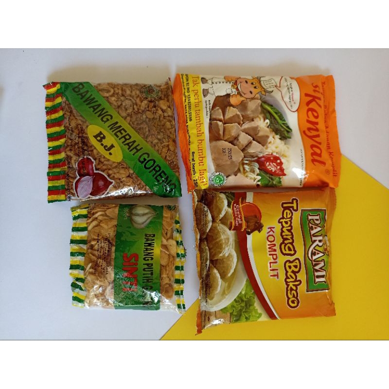 

PAKET KOMPLIT BUMBU ADONAN BAKSO ENAK KRES GURIH