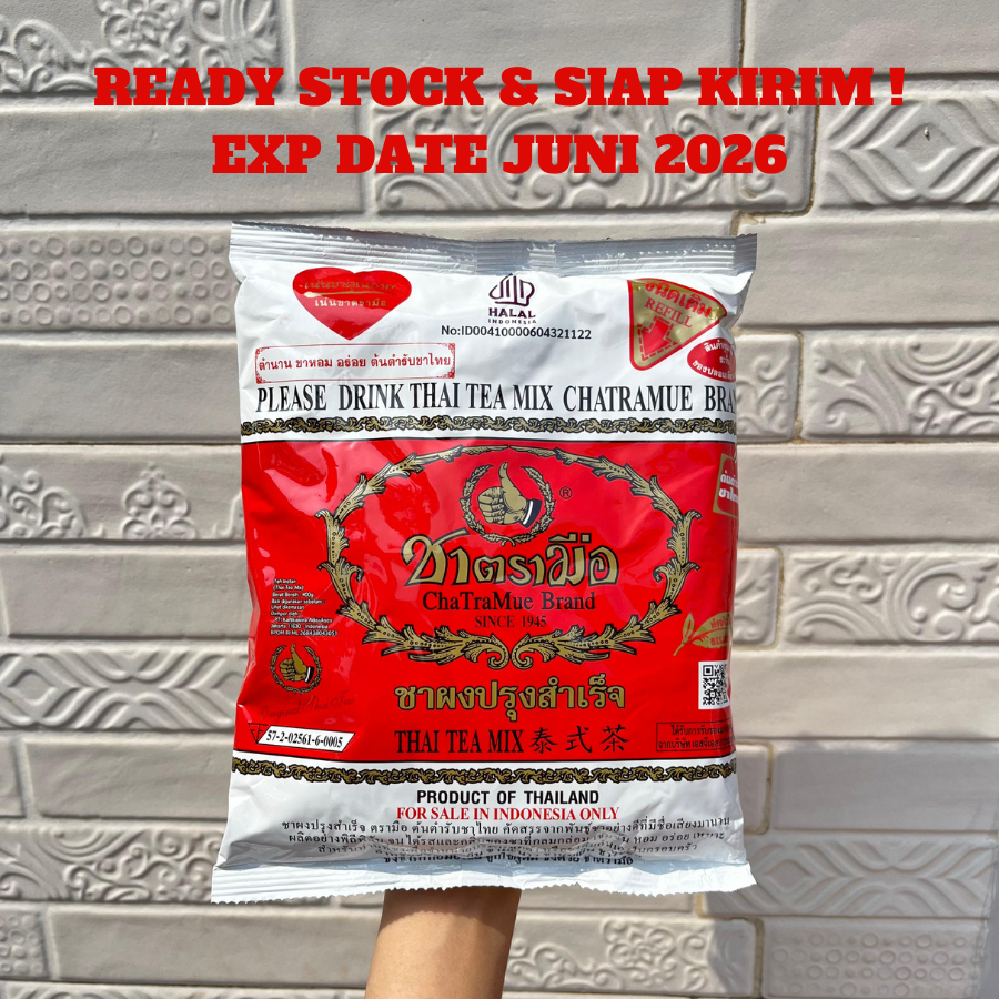 

Chatramue Thai Tea Thailand 400 Gram - Chatramue Brand