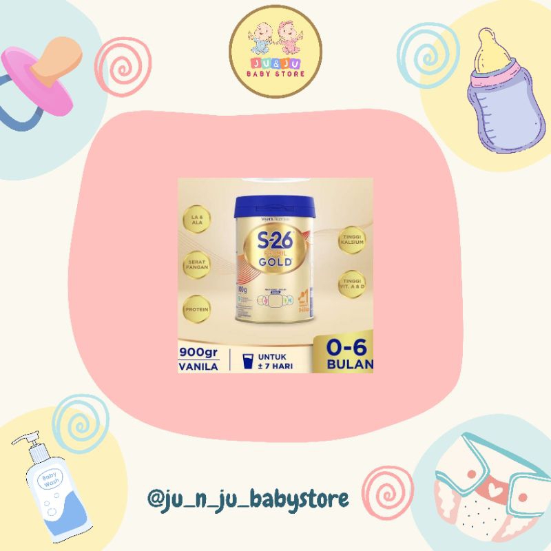 S-26 PROMIL GOLD TAHAP 1 SUSU FORMULA USIA 0-6 BULAN