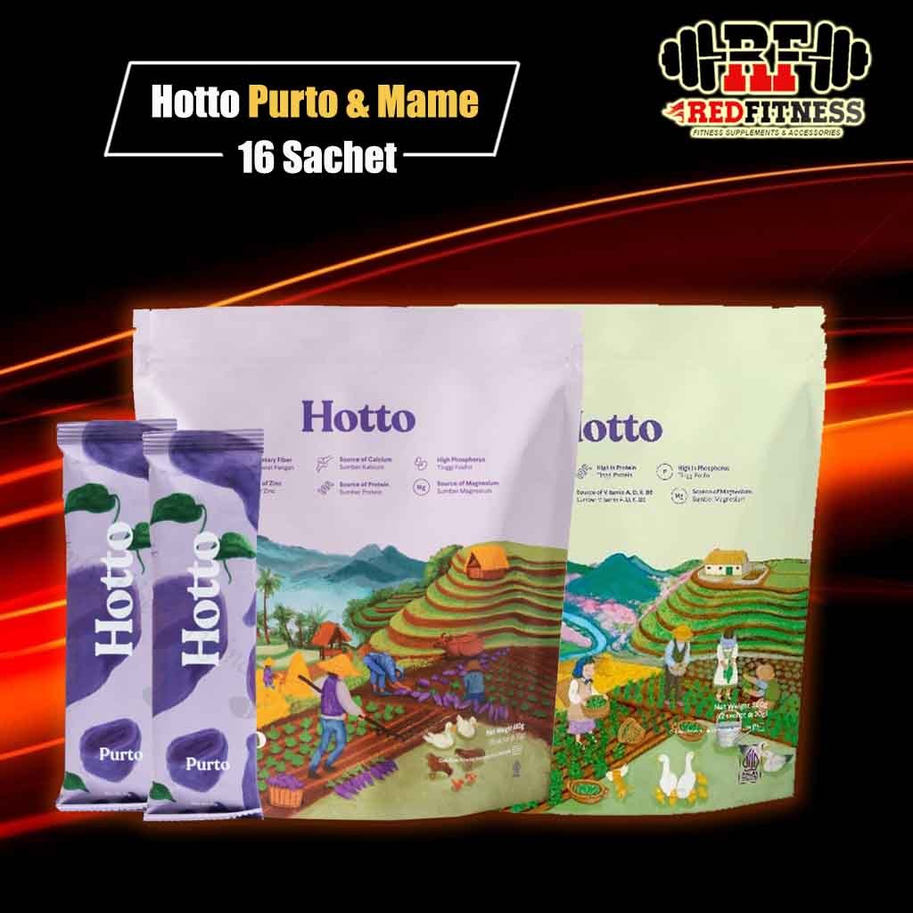 

Hotto Purto & Mame (Pouch 16 Sachet / 12 Sachet / Eceran) Minuman Diet Tinggi Serat Multigrain 480gr / Oat Meal Replacement