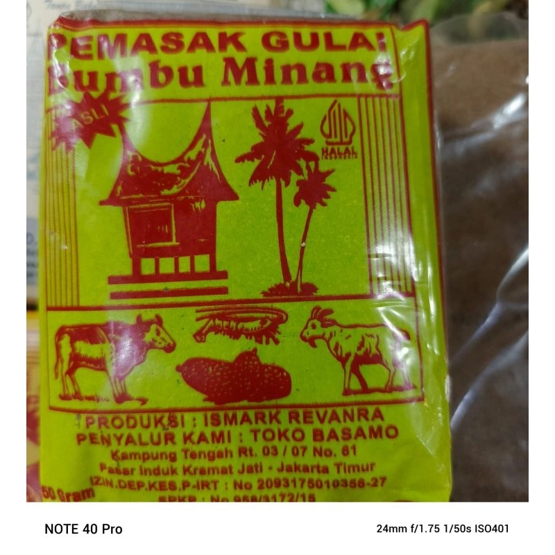 

BUMBU MASAK MINANG