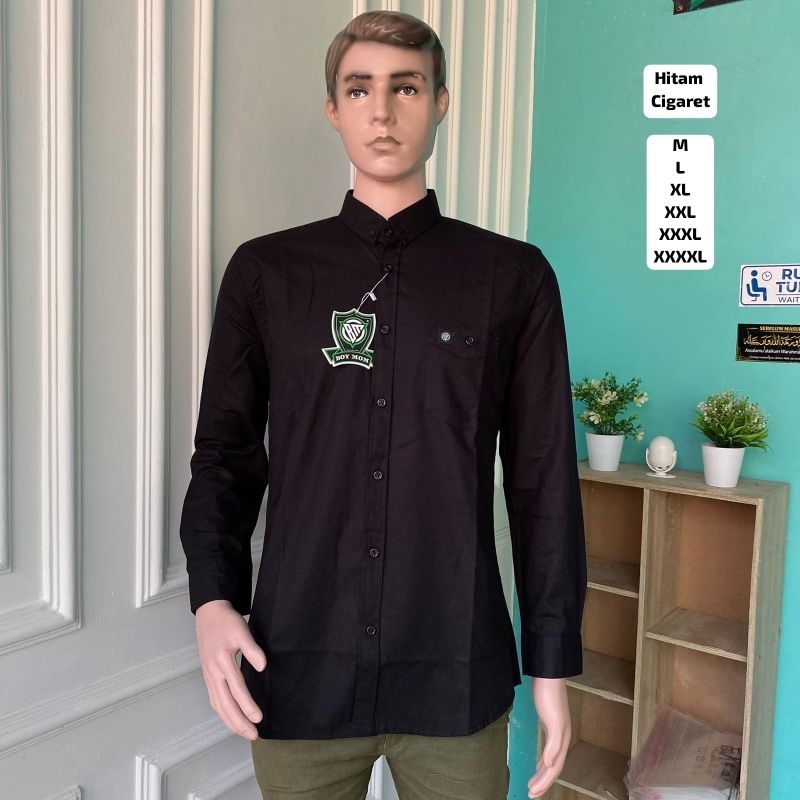 (BISA COD) KEMEJA POLOS KANTOR PRIA/WANITA BAJU  KANTOR/BAJU KERJA  MODEL TERBARU FASHION