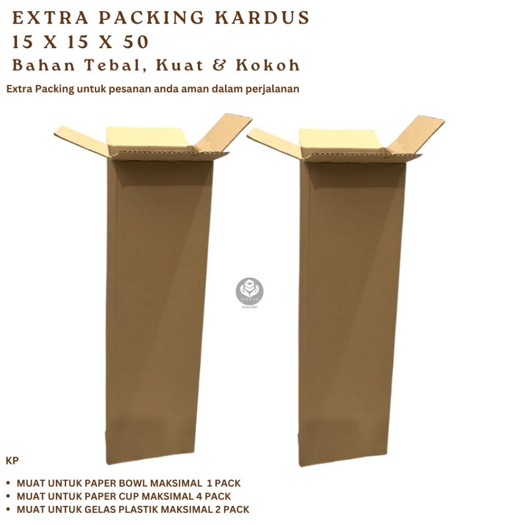 

Kardus Untuk Tambahan Packing Paper Bowl Cup Agar Aman (KP)