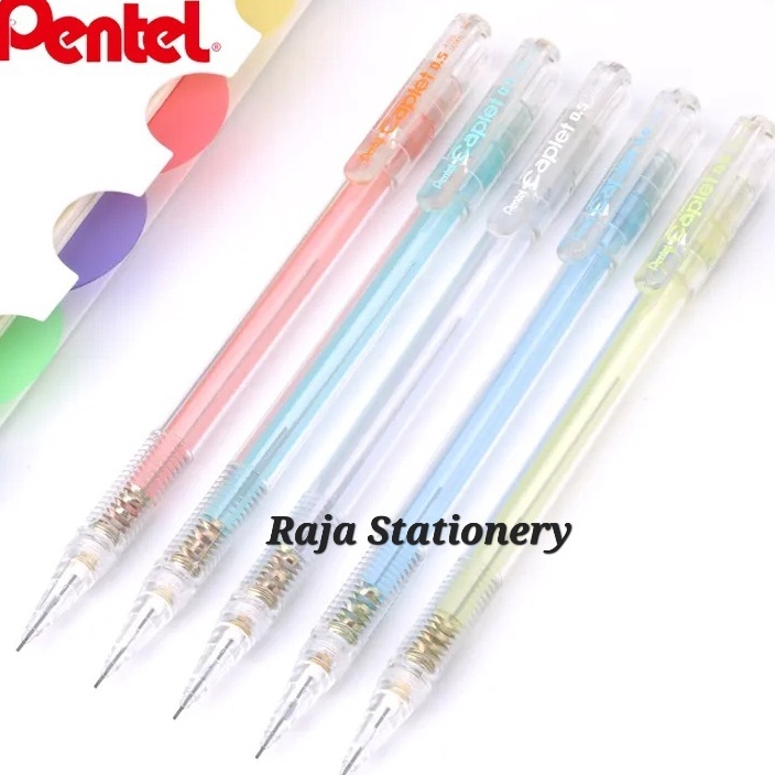 

KUALITAS TAK TERKLAHKAN Pentel Caplet Mechanical Pencil 5 Pensil Mekanik Caplet Pentel