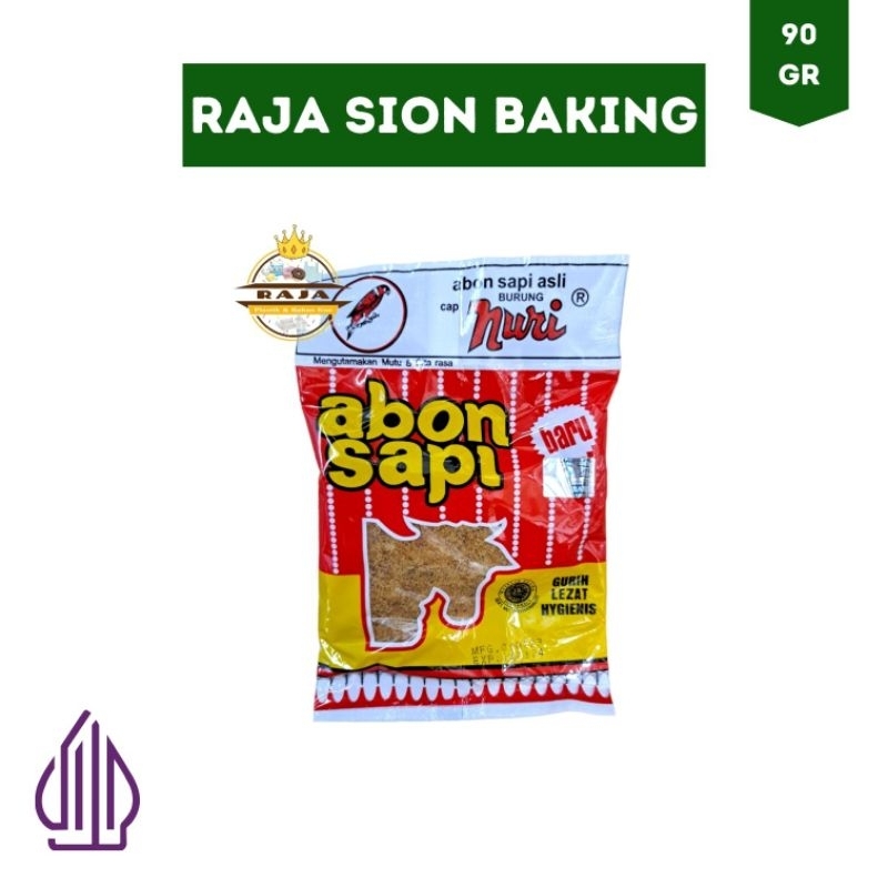 

Abon Sapi Cap Burung Nuri 90gr