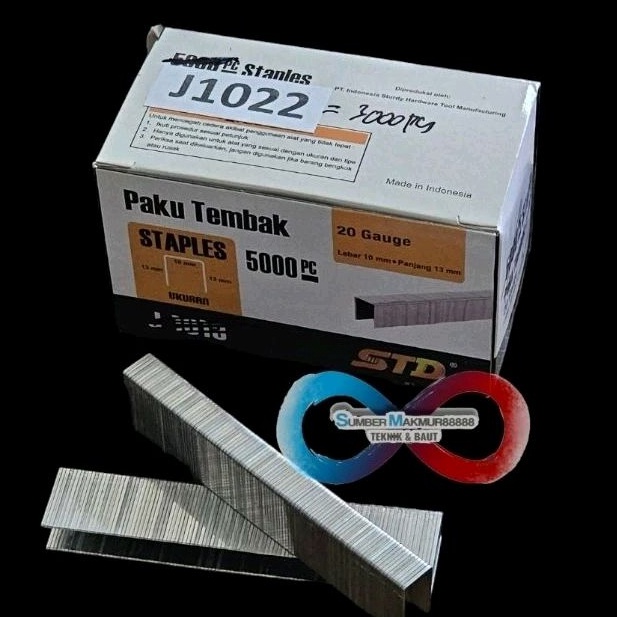 

PENAWARAN TERBATAS Isi staples model U 122J merk std