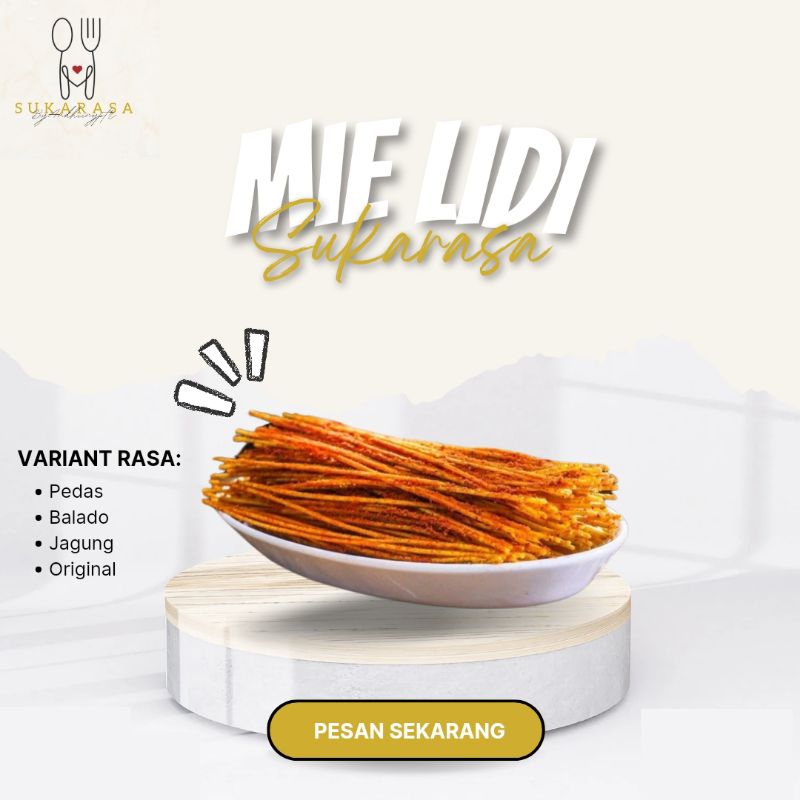 

Mie Lidi Daun Jeruk