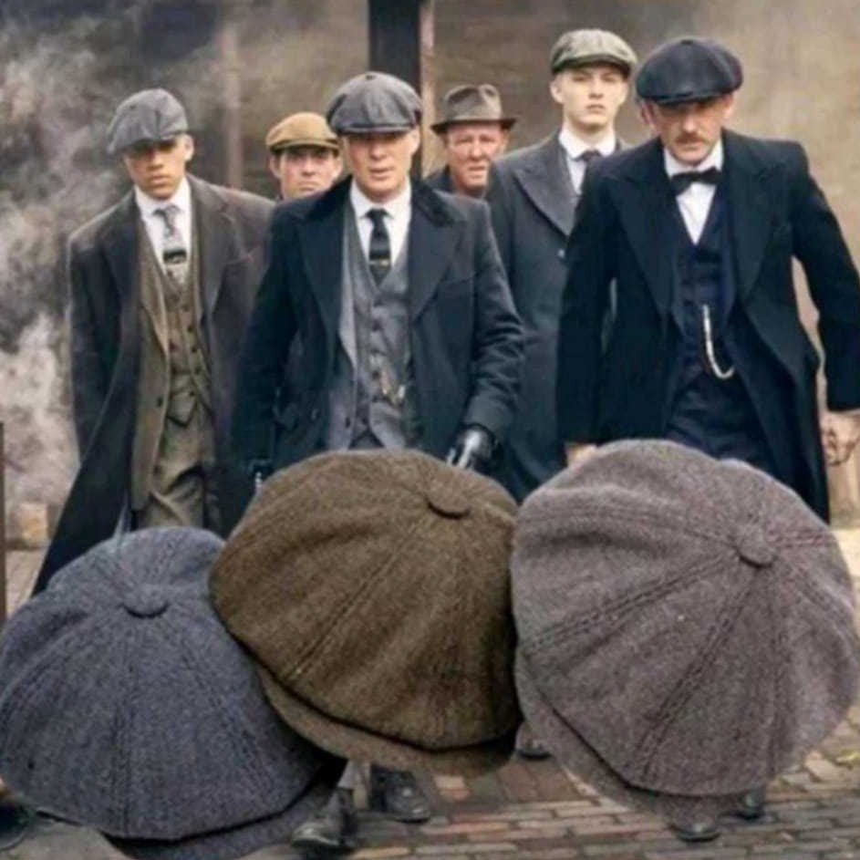 Super Rating  Topi Vintage Baret Peaky Blinders Cap Newsboy Topi Apolo Baret Pria Wanita Topi Baret 