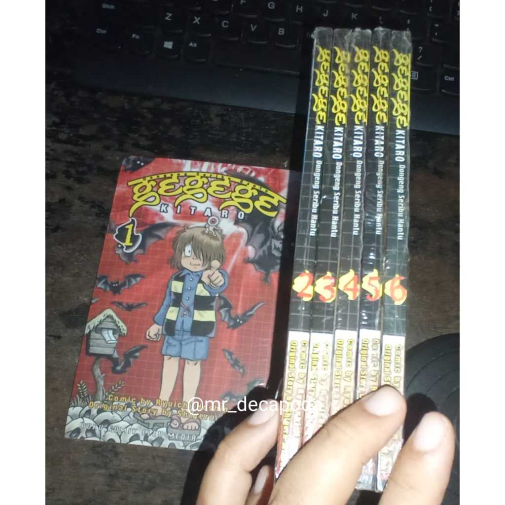 komik set  gegege Ge Ge Ge Kitaro: Dongeng Seribu Hantu 1-6 Daily Lives Of High School Boys 1-7end I