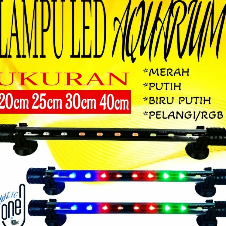Grosir Termurah  LAMPU AQUARIUM ALL MERK led celup aquarium ukuran 2 25 3 4 5 6 cm 2cm 25cm 3cm 4cm 