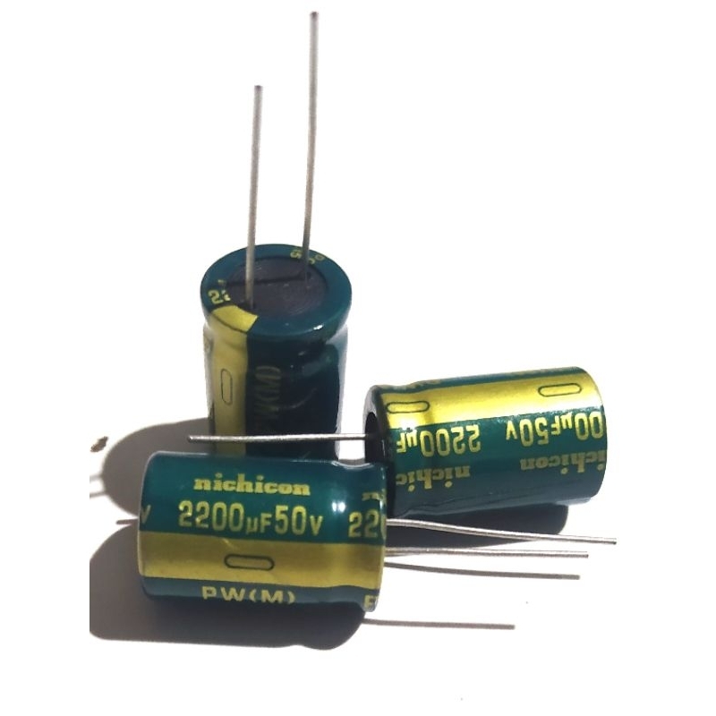 Elko 2200uf 50V Capasitor Elco 2200uf 50V Nichicon